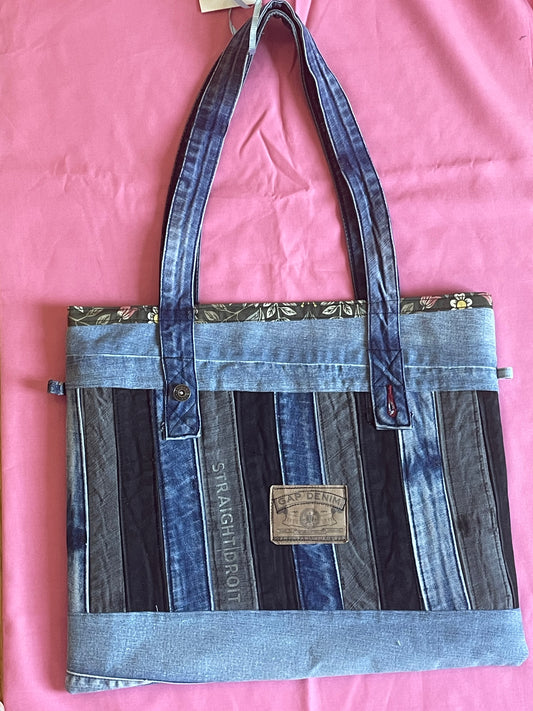 Jeans tote bag